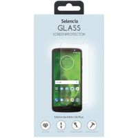 Selencia Protection d'écran en verre trempé Motorola Moto G6 Plus