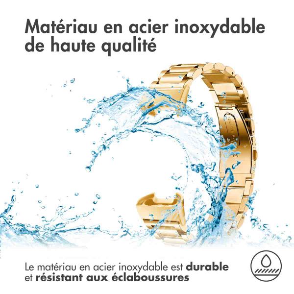 imoshion Bracelet en acier Fitbit Charge 3 / 4 - Doré