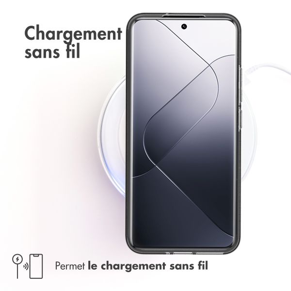 Accezz Coque Clear Xiaomi 14 Pro - Transparent