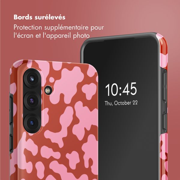 Selencia Coque arrière Vivid Samsung Galaxy S25 - Moo’d Blush Pink