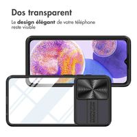 imoshion Coque arrière Camslider Samsung Galaxy A23 (5G) - Noir