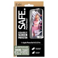 SAFE by PanzerGlass Protection d'écran Ultra-Wide Fit avec applicateur iPhone 13 / 13 Pro / 14 / 16e