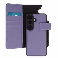 imoshion Étui portefeuille luxe 2-en-1 amovible Samsung Galaxy S26 - Violet