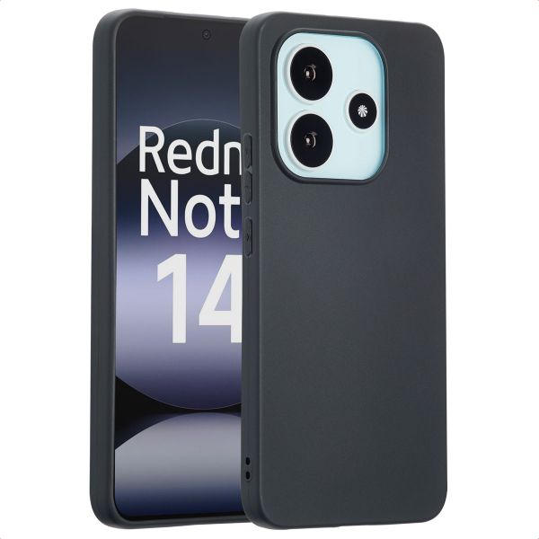 imoshion Coque Couleur Xiaomi Redmi Note 14 (4G) - Noir