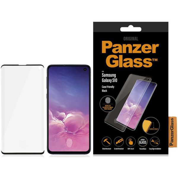 PanzerGlass Protection d'écran en verre trempé pour empreintes digitales Galaxy S10