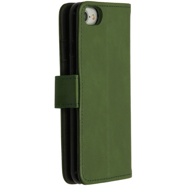 imoshion Étui de télephone portefeuille de luxe Apple iPhone SE (2022 / 2020) / 8 / 7 / 6(s) - Vert