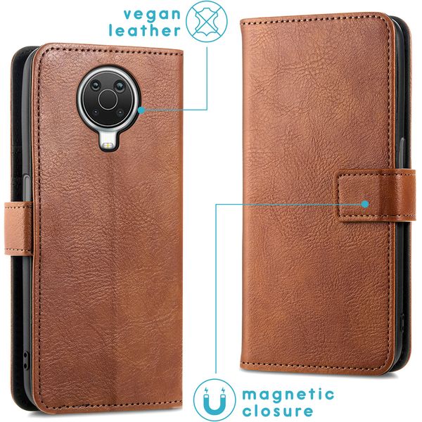 imoshion Étui de télephone portefeuille Nokia G10 / G20 - Marron