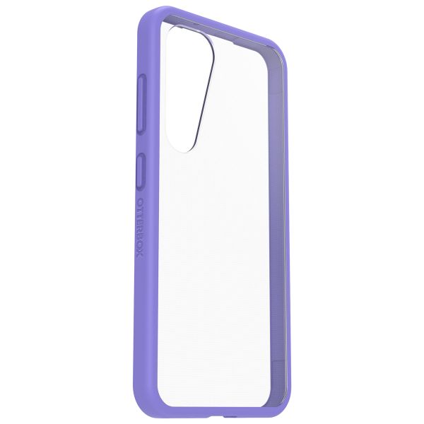 OtterBox Coque arrière React Samsung Galaxy S23 - Clear Purple