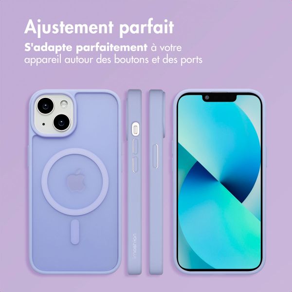 imoshion Coque Color Guard avec MagSafe Apple iPhone 14 / 13 - Lila / Lilac
