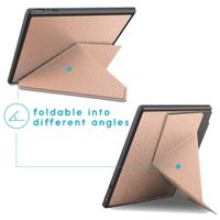 imoshion Étui de liseuse portefeuille Pliable Kobo Elipsa 2E - Rose Dorée