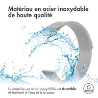 imoshion Bracelet magnétique milanais  - Connexion universelle 18 mm - Argent