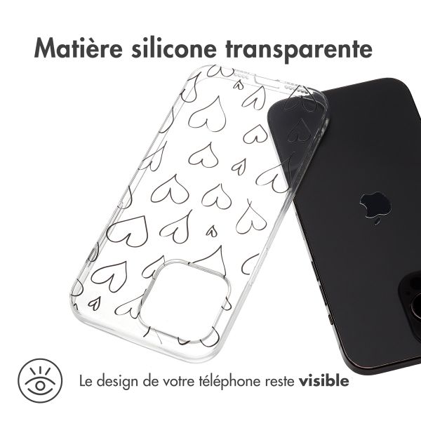 imoshion Coque Design iPhone 15 Pro Max - Hearts