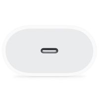 Apple Lot USB-C | Adaptateur secteur USB-C 20 watts + Câble de charge USB-C vers USB-C - 2 mètres - Blanc