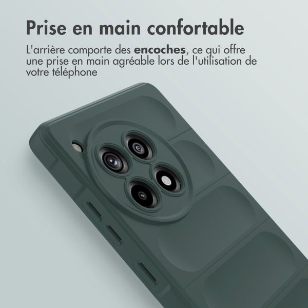 imoshion EasyGrip Backcover OnePlus 12R - Vert foncé