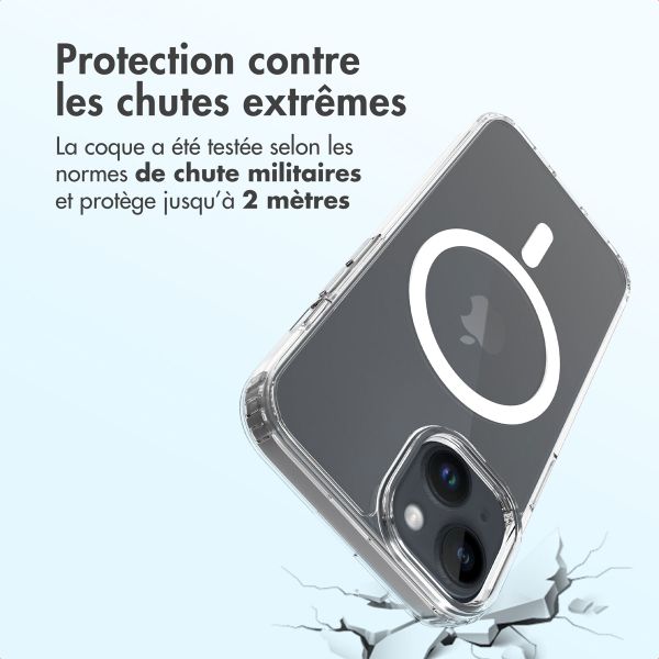 Accezz Coque arrière Xtreme Impact avec MagSafe Apple iPhone 13 - Transparent