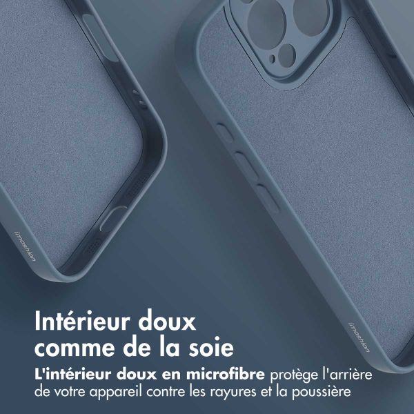 imoshion Coque Couleur avec MagSafe Apple iPhone 16 Pro Max - Bleu foncé