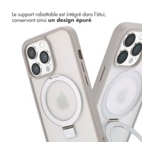 Accezz Coque Ring Stand avec MagSafe iPhone 13 Pro - Grey