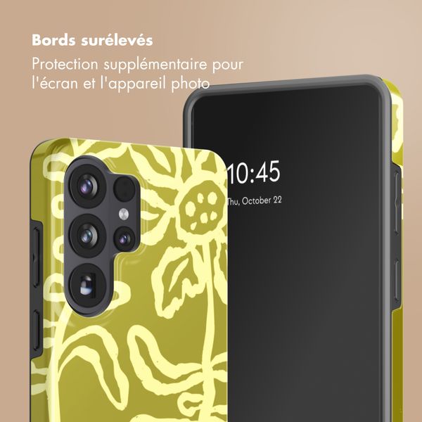 Selencia Coque arrière Vivid Samsung Galaxy S26 Ultra - Chalky Bloom