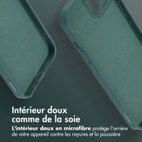 imoshion Coque Couleur avec MagSafe iPhone 13 - Vert foncé