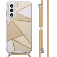 imoshion Coque Design avec cordon Samsung Galaxy A56 - Beige Graphic