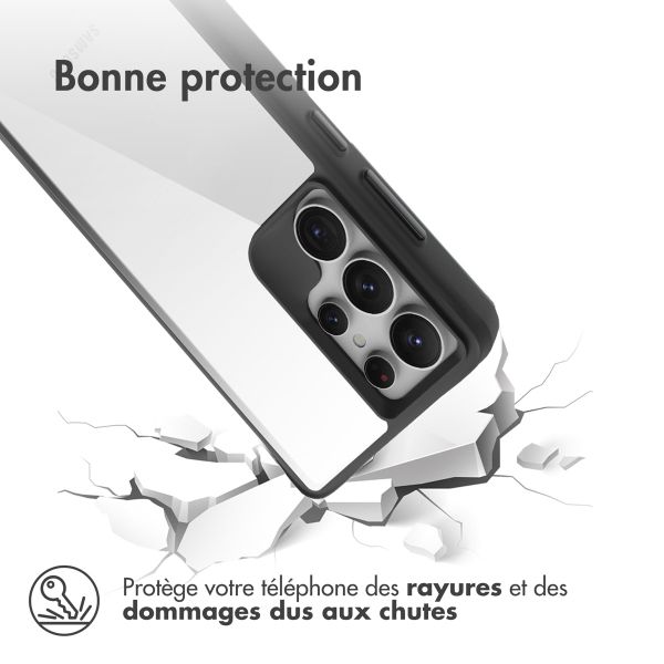 imoshion Rugged Hybrid Carbon Case Samsung Galaxy S25 Ultra - Noir