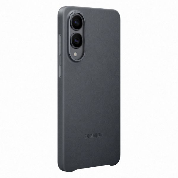 Samsung Original Coque KindSuit en Cuir Végan Samsung Galaxy S25 Edge - Noir