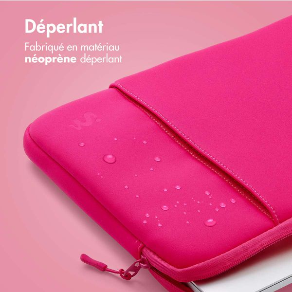 imoshion Pochette ordinateur avec compartiment 15-16 pouces - Hot Pink