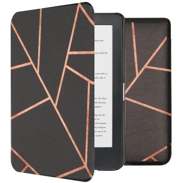 imoshion ﻿Design Slim Hard Sleepcover Kobo Clara HD - Black Graphic