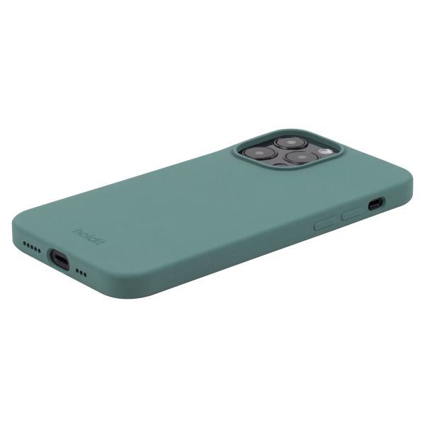 Holdit Coque Silicone Apple iPhone 15 Pro - Moss Green