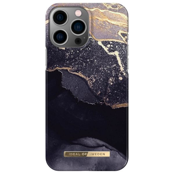 iDeal of Sweden Coque Fashion iPhone 13 Pro Max - Golden Twilight Marble