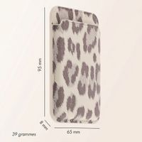 Selencia Porte-cartes Sabi avec MagSafe - Soft Ivory