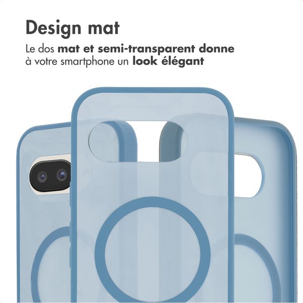 imoshion Coque Color Guard avec MagSafe Google Pixel 9A - Bleu clair