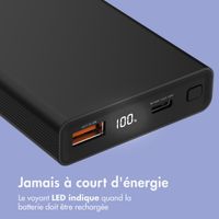 imoshion Ultra Series Batterie externe 10.000 mAh - Noir