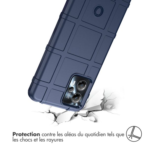 imoshion Coque Arrière Rugged Shield Motorola Moto G13 - Bleu foncé