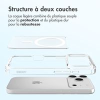 Accezz Coque arrière Xtreme Impact avec MagSafe Apple iPhone 17 Pro - Transparent