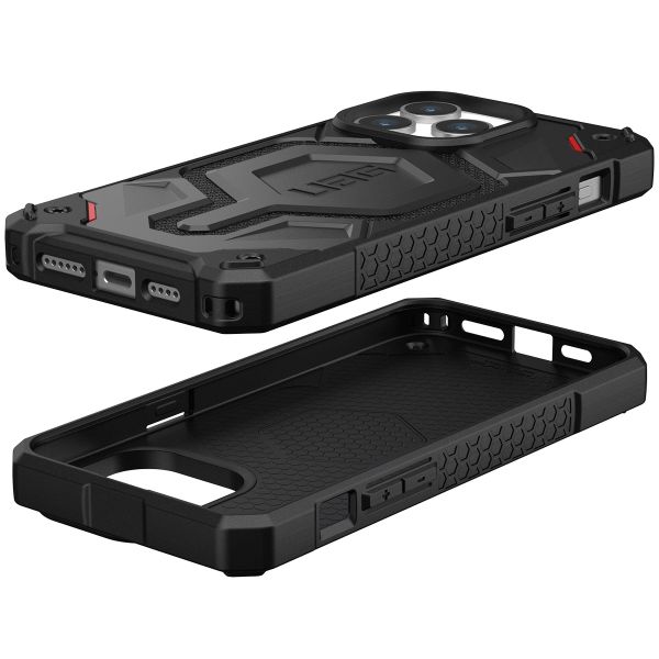 UAG Coque arrière Monarch Pro Apple iPhone 15 Pro Max - Kevlar Black
