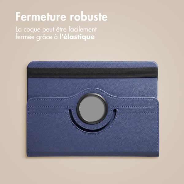 imoshion Coque tablette rotatif à 360° Lenovo Tab (2025) - Bleu foncé