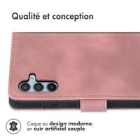 imoshion Etui de télephone portefeuille avec cordon Samsung Galaxy A34 (5G) - Rose