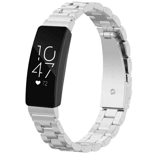 imoshion Bracelet en acier le Fitbit Inspire 2 / HR / ACE2 / ACE3 - Argent