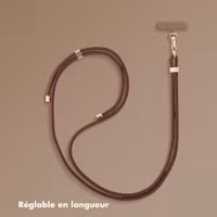 Selencia Cordon de téléphone universel - Terracotta