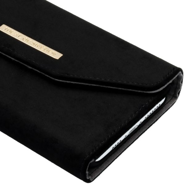 iDeal of Sweden Mayfair Clutch Velvet iPhone Xs Max - Noir