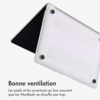 imoshion Coque Laptop Apple MacBook Air 15 pouces (2023 / 2024 M3 chip / 2025 M4 chip) - Transparent