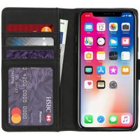 imoshion Étui de téléphone portefeuille Luxe iPhone Xs / X - Brun