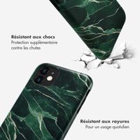 Selencia Coque arrière Vivid Tough iPhone 11 - Chic Marble Quartz