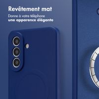 imoshion Coque Couleur avec MagSafe Samsung Galaxy A57 (5G) - Royal Blue