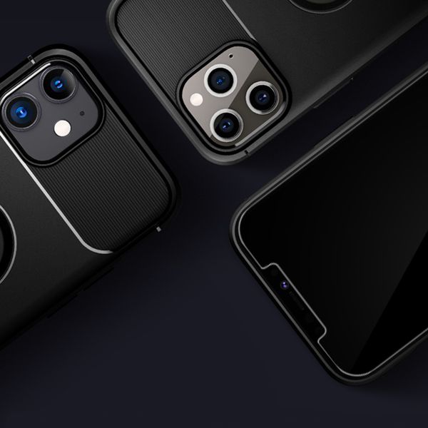 Spigen Protection d'écran en verre trempé GLAStR Fit 2 Paquets + Applicator Apple iPhone 12 (Pro)