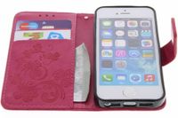 Etui de téléphone Fleurs de Trèfle iPhone SE / 5 / 5s - Rose