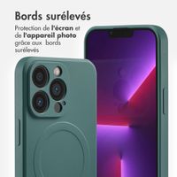 imoshion Coque Couleur avec MagSafe Apple iPhone 13 Pro - Vert foncé