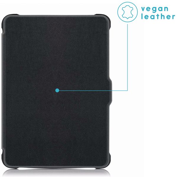 imoshion ﻿Étui de liseuse portefeuille Slim Soft Kobo Clara HD - Noir