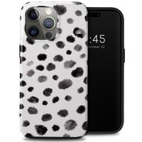 Selencia Coque arrière Vivid Tough iPhone 15 Pro Max  - Trendy Leopard